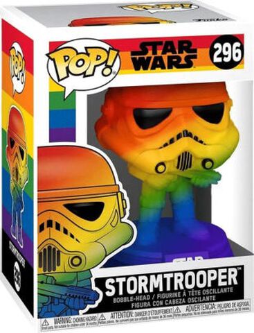 Figurine Funko Pop! - N°296 - Star Wars - Pride Stormtrooper (rnbw)